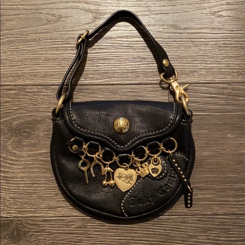 Juicy Couture wrist bag with charms
